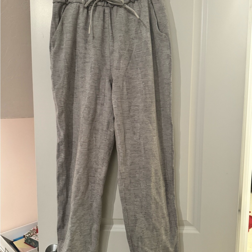 Lululemon Keep Moving Pant 7/8 high-rise Jacquard Gray